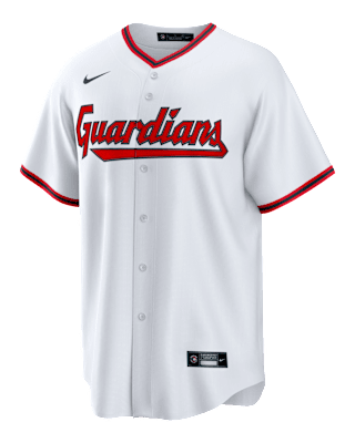 Мужские джерси Shane Bieber Cleveland Guardians Nike MLB Replica Jersey