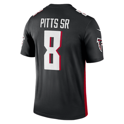 Jersey Nike Dri-FIT de la NFL Legend para hombre Kyle Pitts Sr. Atlanta Falcons
