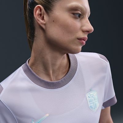 Damska koszulka piłkarska Nike Dri-FIT Norwegia Stadium 2025 (drużyna kobiet) (wersja wyjazdowa) – replika