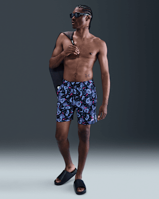 Nike Swim Breaker Men's 7" Brief-Lined Volley Short