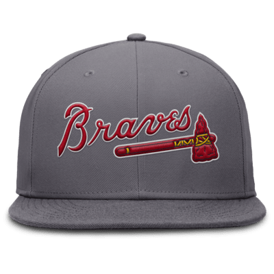 Atlanta Braves True Men's Nike Dri-FIT MLB Fitted Hat