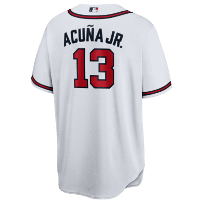 MLB Atlanta Braves (Ronald Acuña Jr.)Jersey de béisbol Replica para hombre