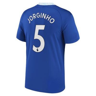 Chelsea 2022/23 Stadium Home (Jorginho) Big Kids' Nike Dri-FIT Soccer Jersey