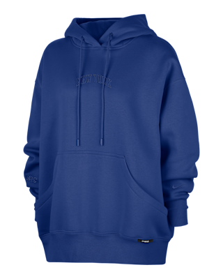 Женское худи New York Knicks City Edition Nike NBA Phoenix Fleece Premium Hoodie