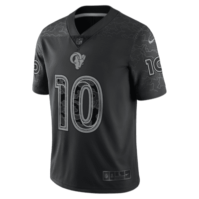 Jersey de fútbol americano a la moda para hombre NFL Los Angeles Rams RFLCTV (Cooper Kupp)