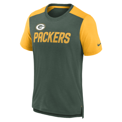 Playera para hombre Nike Color Block Team Name (NFL Green Bay Packers ...