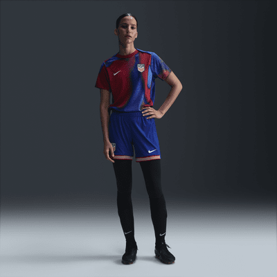 Shorts de fútbol Nike Dri-FIT ADV de la Selección Nacional Masculina de Estados Unidos local 2024 Match para mujer