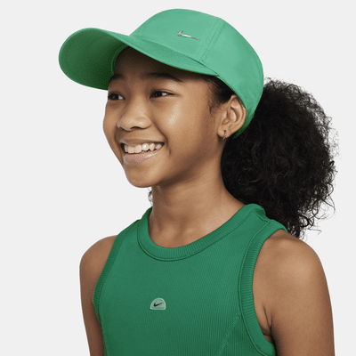 Nike Dri-FIT Club ongestructureerde pet met metalen Swoosh voor kids