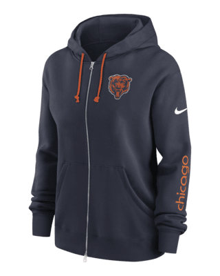 Женское худи Chicago Bears Phoenix Nike NFL Full-Zip Hoodie