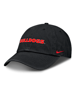 Мужские  Georgia Bulldogs Core Club Mascot Wordmark Nike College Adjustable Hat
