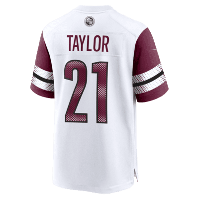 Men's Nike Sean Taylor White Washington Commanders Retired Player Game Jersey Size: Small