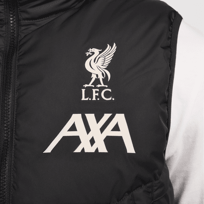 Męski bezrękawnik piłkarski Nike Storm-FIT Liverpool F.C. Strike Windrunner PrimaLoft®