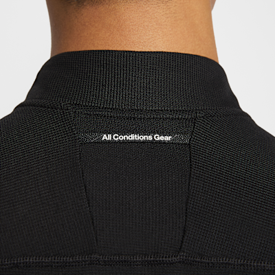 나이키 ACG 남성 드라이 핏 미드 레이어 쿼터집 트레일 러닝 탑