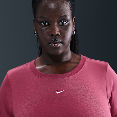 Nike Sportswear Chill Knit Women's Cropped T-Shirt (Plus Size)