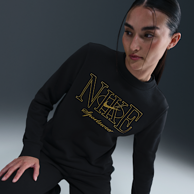 ナイキ スポーツウェア クラブ フリース ウィメンズ プルオーバー クルーネック スウェットシャツ