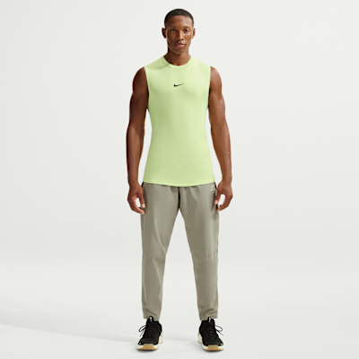 Camisola de fitness justa sem mangas Dri-FIT Nike Pro para homem