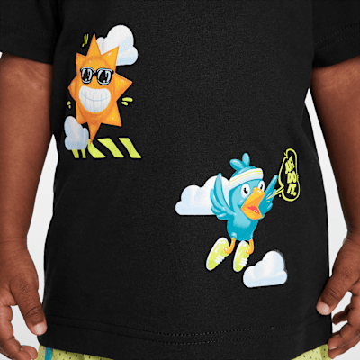 Conjunto de shorts de 2 piezas Dri-FIT Just Believe infantil Nike