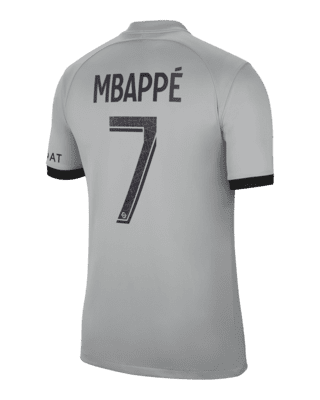 2019/20 Jordan Kylian Mbappe PSG Away Match Jersey - SoccerPro