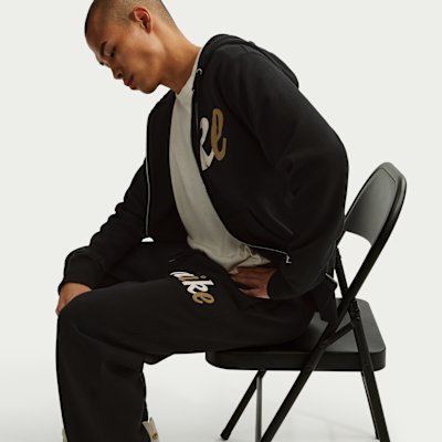 나이키 스포츠웨어 클럽 남성 플리스 오픈 헴 팬츠