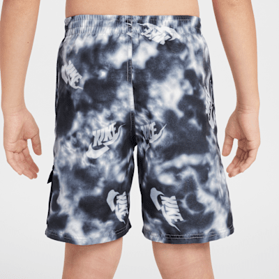 Traje de baño tipo shorts cargo con forro interior de 18 cm Nike Swim Voyage para niños talla grande