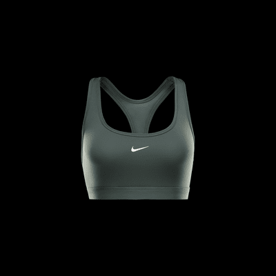 Bra deportivo sin almohadillas para mujer Nike Swoosh Light Support