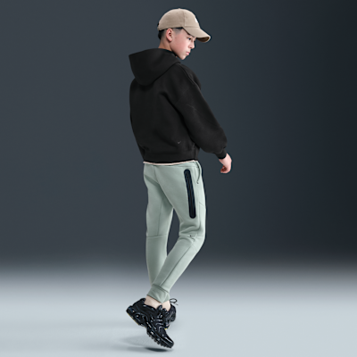 Sudadera con gorro sin cierre oversized para niño talla grande Nike Sportswear Tech Fleece