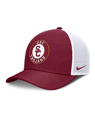 Мужские  USC Primetime Rise Nike Dri-FIT College Trucker Adjustable Hat