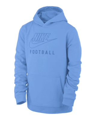 Подростковое худи Nike Swoosh Club Fleece Big Kids' Football Pullover Hoodie для футбола