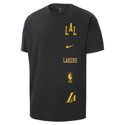 Playera Nike NBA Courtside Max90 para hombre Los Angeles Lakers 2023/24 City Edition