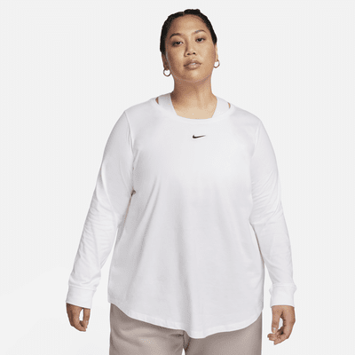 Playera de manga larga para mujer (talla grande) Nike Sportswear