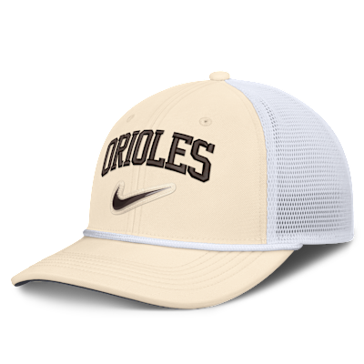 Baltimore Orioles Rise Men's Nike Dri-FIT MLB Trucker Adjustable Hat from Nike - $36