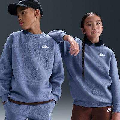 Nike Sportswear Club Fleece Big Kids' Oversized Sweatshirt