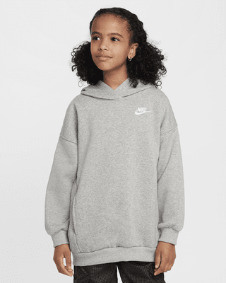 Подростковое худи Nike Sportswear Club Fleece Big Kids' Oversized Pullover Hoodie