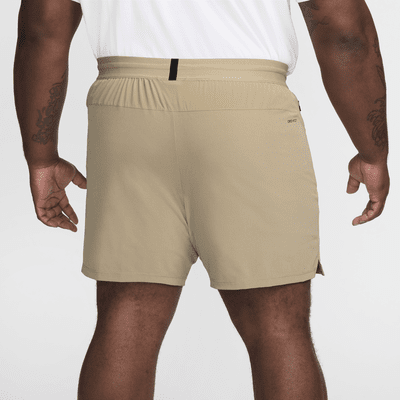 Ofodrade fitnesshorts Nike Flex Rep 4.0 Dri-FIT 18 cm för män