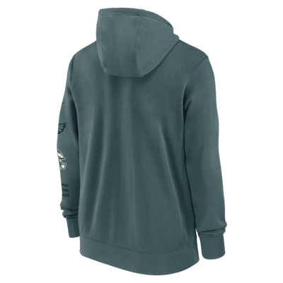 Philadelphia Eagles Club Men's Nike NFL Full-Zip Hoodie