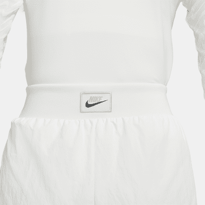 Pantalones de piernas anchas de tejido Woven para mujer Nike Sportswear Icon Clash