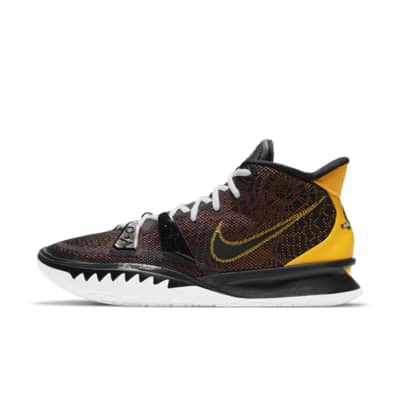 nike black and yellow basketball shoes
