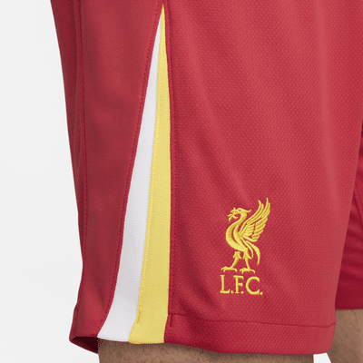 Liverpool F.C. 2024 Stadium Home Men's Nike Dri-FIT Football Replica Shorts