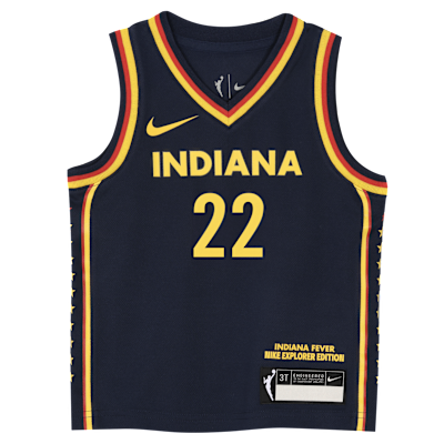Caitlin Clark Indiana Fever Explorer Edition Little Kids' Nike WNBA Jersey from Nike - $65