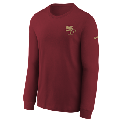 San Francisco 49ers Rivalry Big Kids' Nike NFL Long-Sleeve T-Shirt
