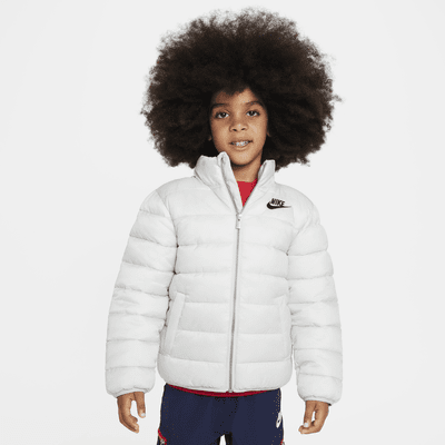 Chamarra acolchada para niños de preescolar Nike Solid