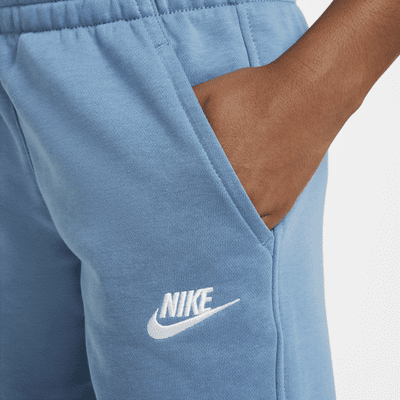 Shorts de French Terry para niños talla grande Nike Sportswear Club Fleece