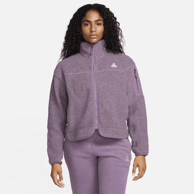 Chamarra de tejido Fleece oversized de cierre completo para mujer Nike ACG "Arctic Wolf" Polartec®