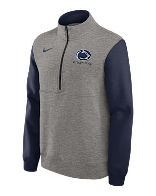 Мужские  Penn State Club Nike College 1/2-Zip Crew