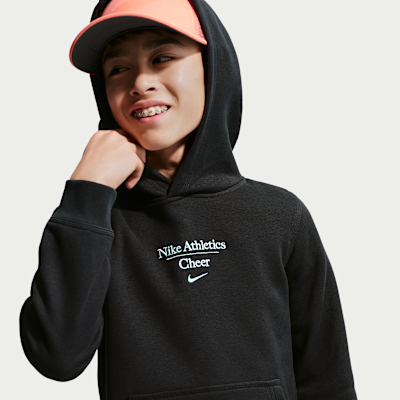 Sudadera con gorro sin cierre Cheer para para niños talla grande Nike