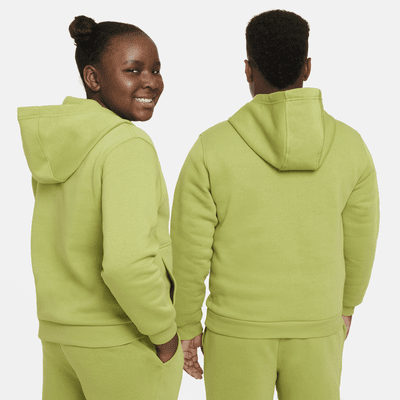 Nike Sportswear Club Fleece Big Kids' Pullover Hoodie (Extended Size)