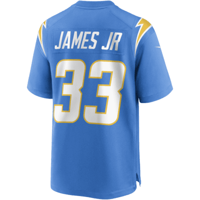 NFL Los Angeles Chargers (Derwin James) Men's Game Football Jersey ...