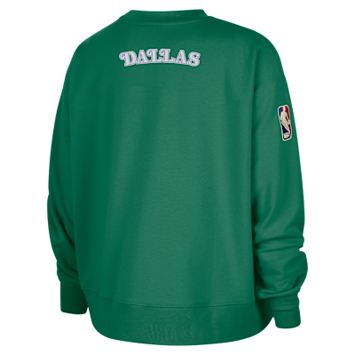 Dallas Mavericks Hardwood Classics Women's Nike NBA Phoenix Fleece Premium Crewneck Sweatshirt