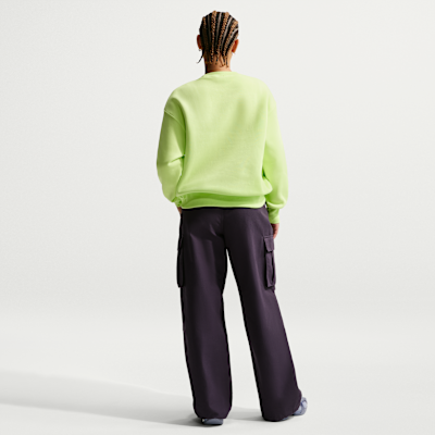 Sudadera oversized de cuello redondo para mujer Nike Sportswear Phoenix Fleece