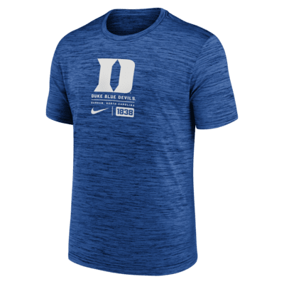 Duke Blue Devils Campus Center Block Velocity Men's Nike Dri-FIT College T-Shirt